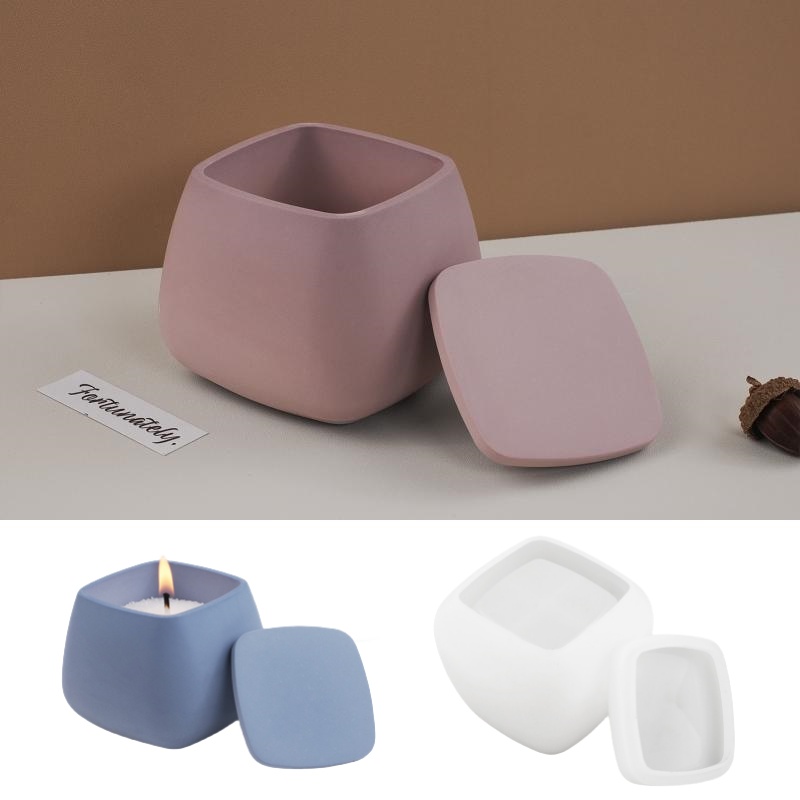 Candle Making Tools - 1 set scatola di immagazzinaggio quadrata
