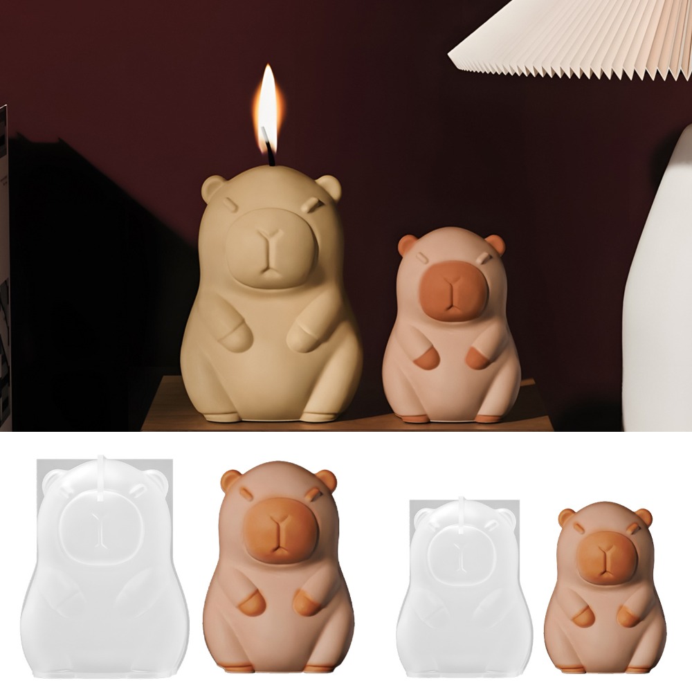 Candle Making Wax Melter - Capibara in piedi candela profumata stampo