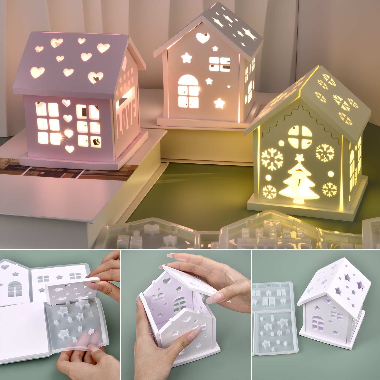 Candle Making Tools - Stampo in silicone per casa 3D
