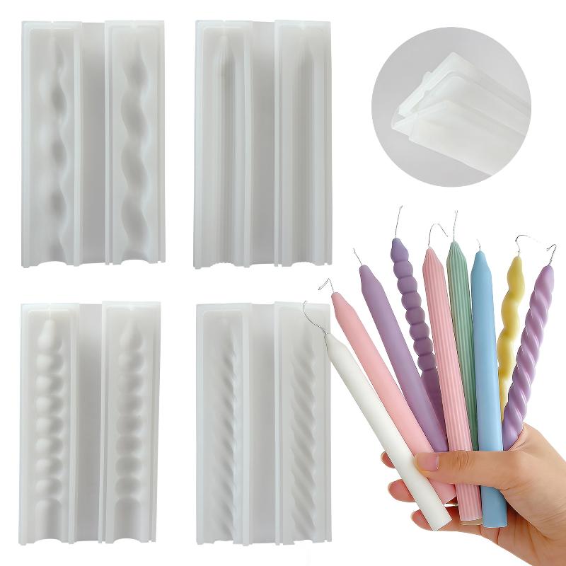 Candle Making Wax Melter - Stampo in Silicone a Spirale Lunga
