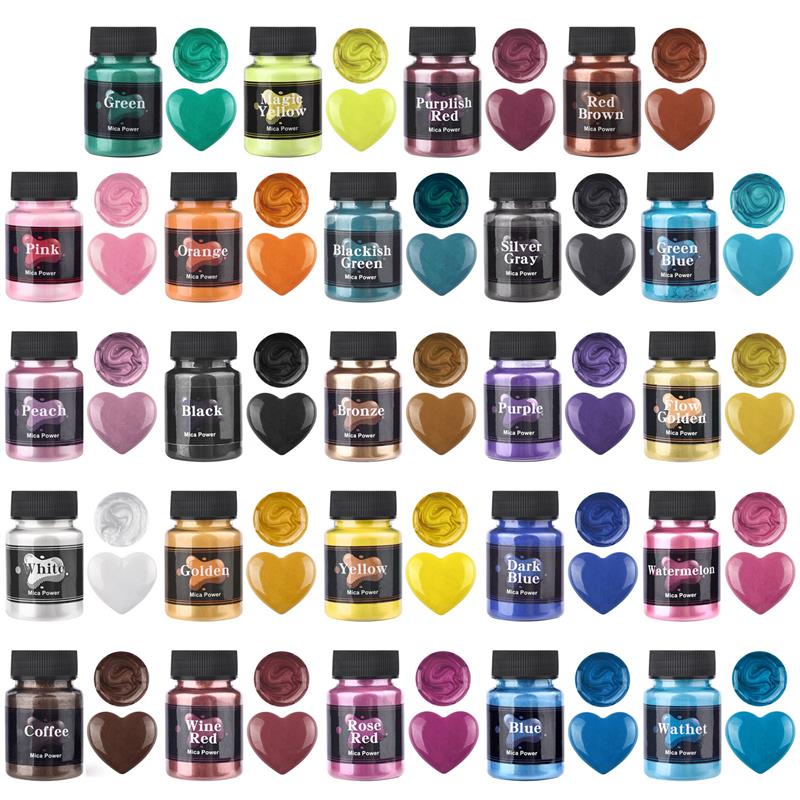 Candle Dye Chip - 50ml resina pigmento riempitivo polvere perlescente