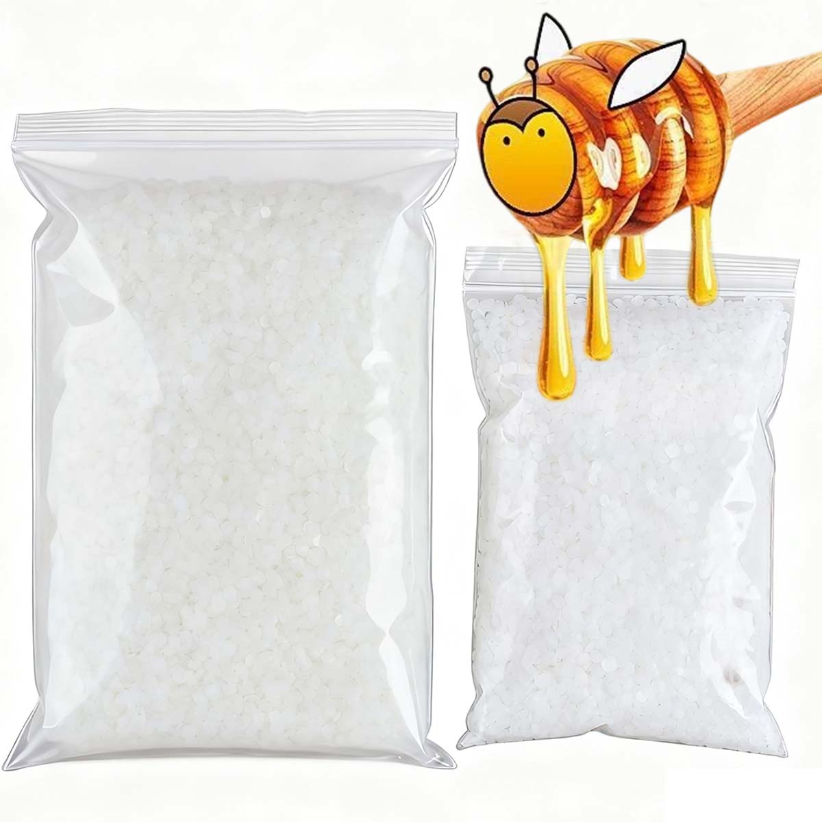 Candle Making Wax Melter - 200g-1000g Cera D'api Bianca Pura Naturale