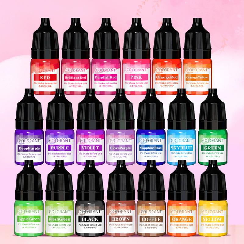 Candle Dye Chip - 5 ml/Bottiglia Candela Cera Pigmento Colorante