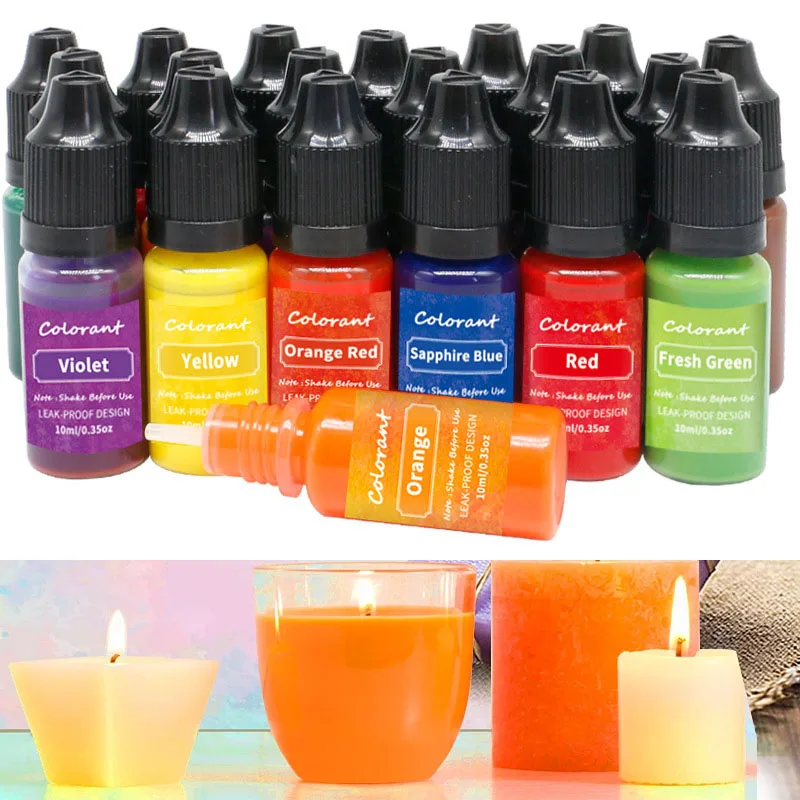 Candle Dye Chip - 20 colori ad alta concentrazione candela