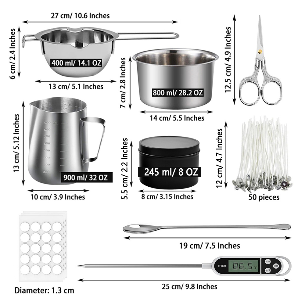 Glintmos Kit per realizzare ca - Candle Making Tools recensione e prezzo