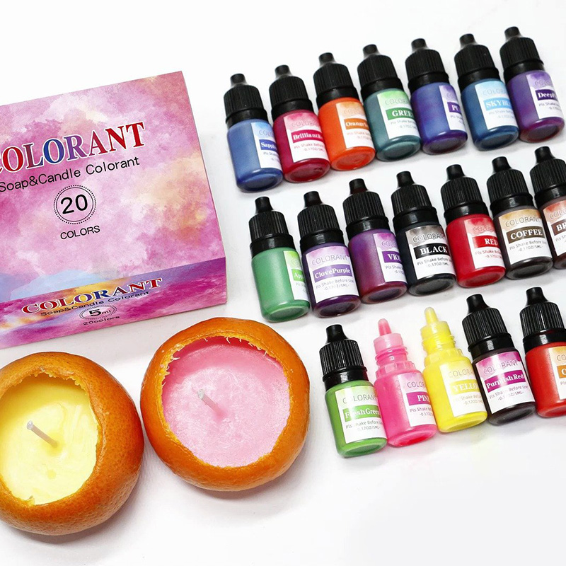 20 colori Candela Coloranti Pi - Candle Dye Chip recensione e prezzo