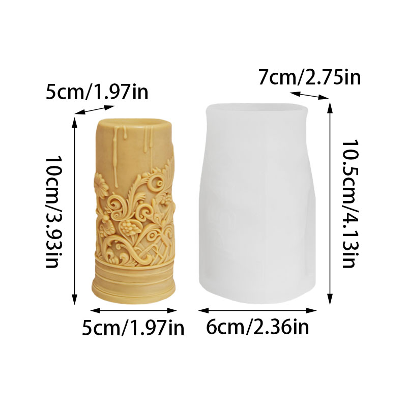 Stampo in Silicone per Candele - Candle Making Vinings recensione e prezzo