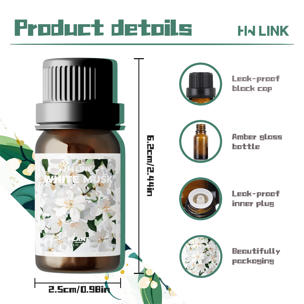 Oli essenziali di muschio bian - Candle Making Essential Oil recensione e prezzo