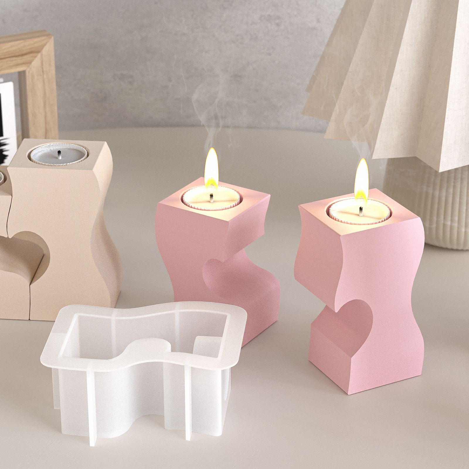 S Cuore Candeliere Stampi in S - Candle Making Tools recensione e prezzo
