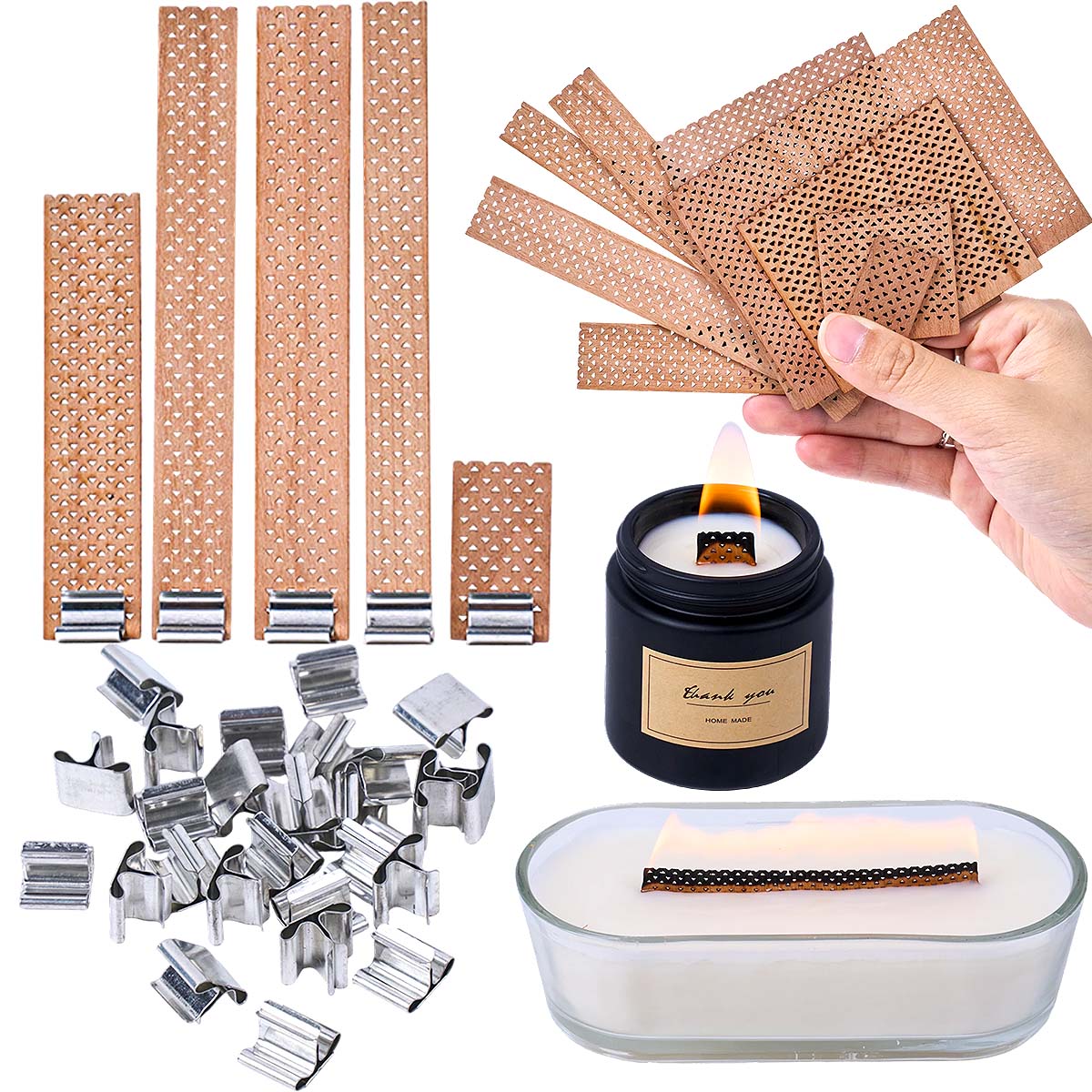 Stoppini per candele in legno  - Soy Wax Pillar Blend recensione e prezzo