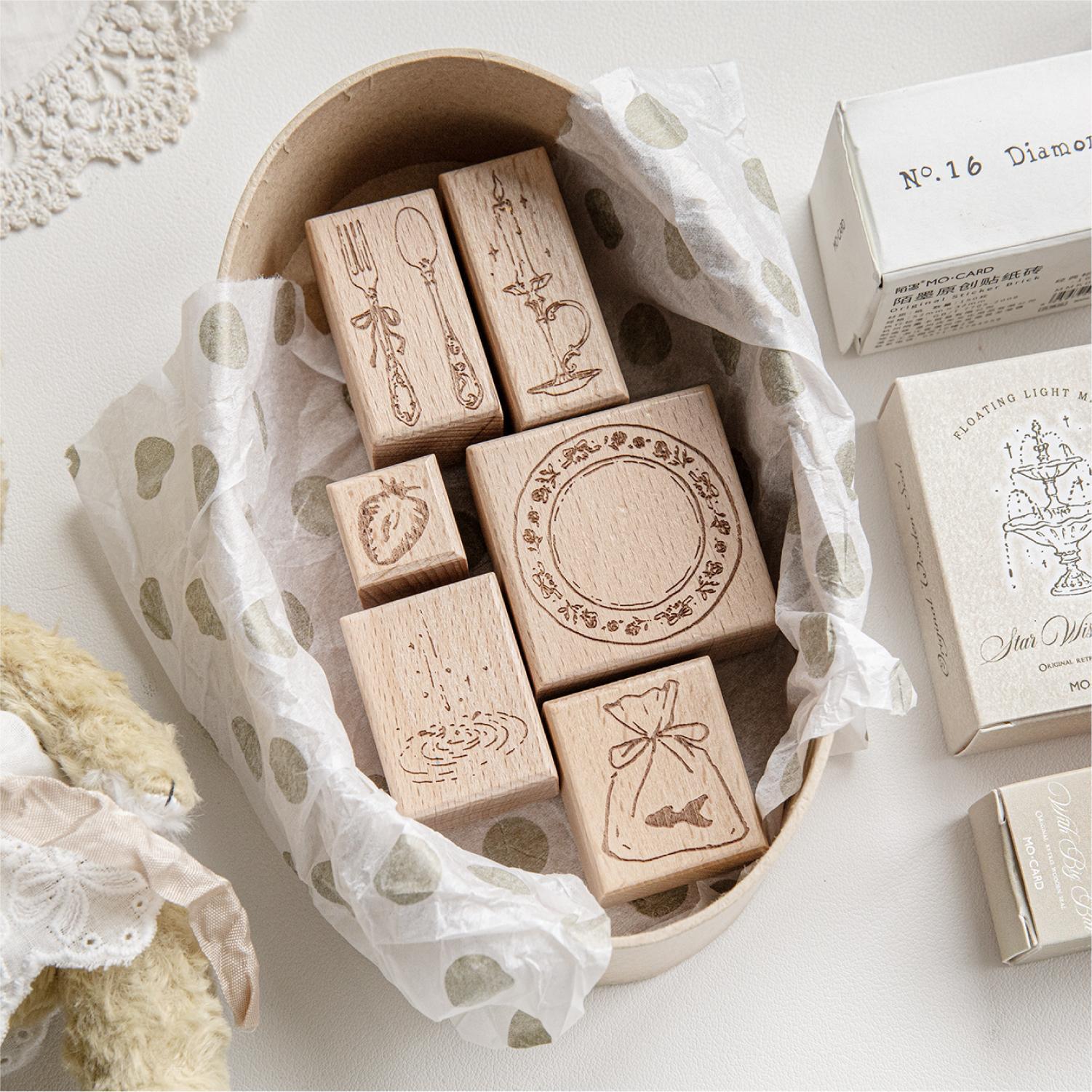Timbro in legno con design a c - Candle Making Uk recensione e prezzo