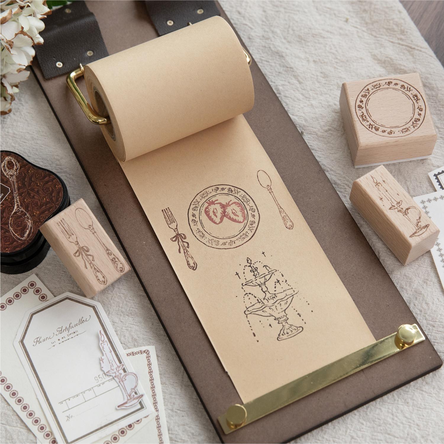 Timbro in legno con design a c - Candle Making Uk recensione e prezzo