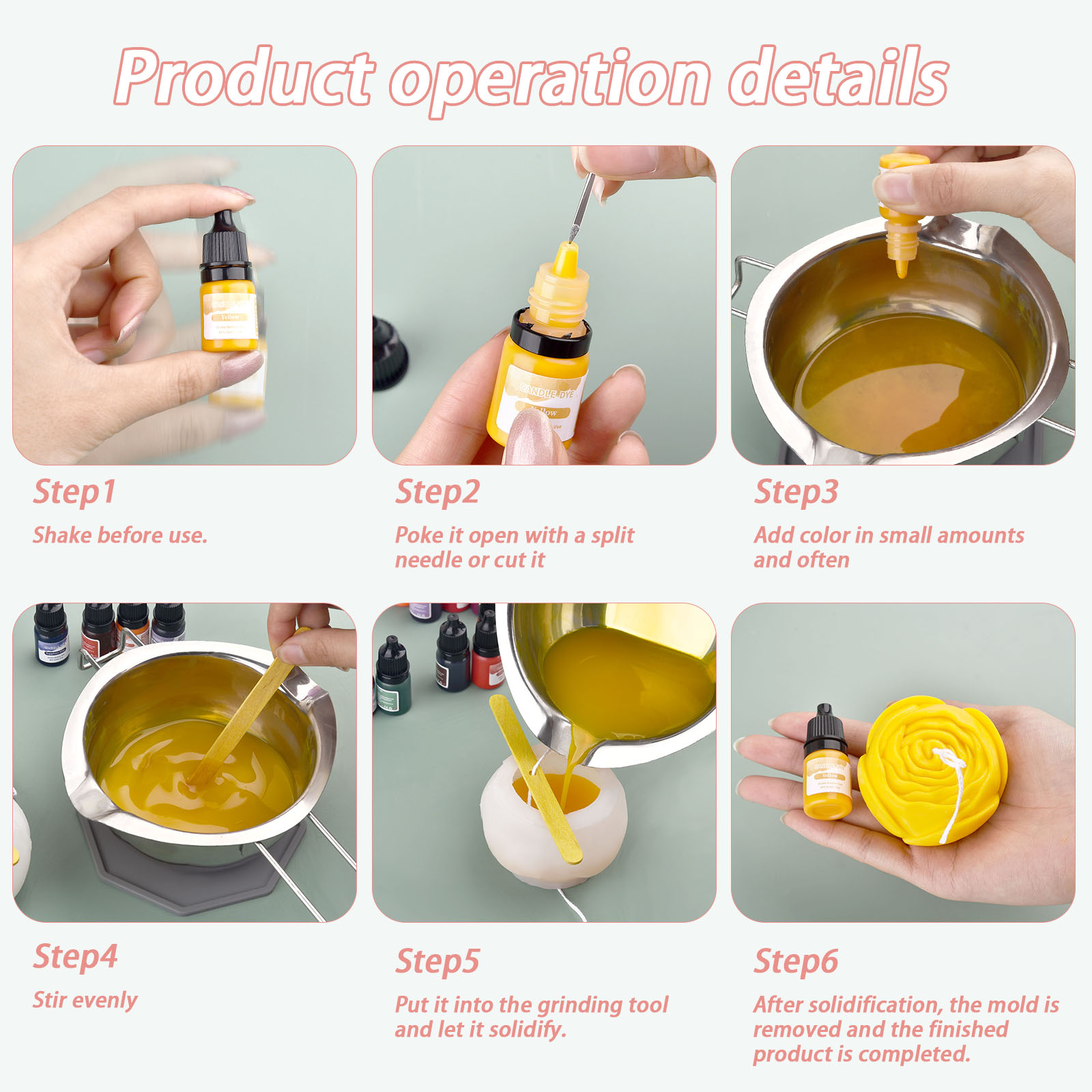 5 ml/Bottiglia Candela Cera Pi - Candle Dye Chip recensione e prezzo