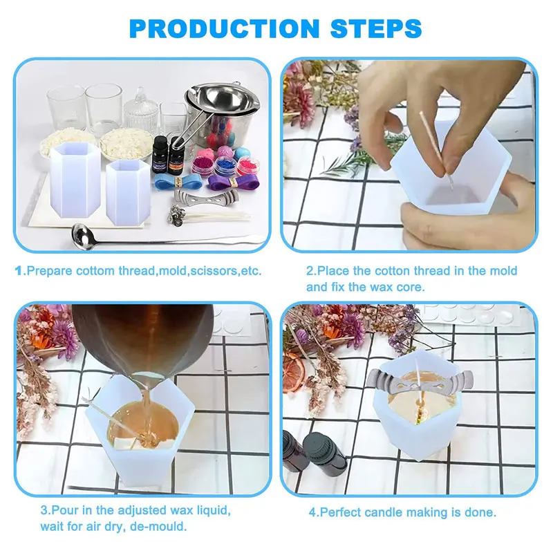 Stampi per candele in silicone - Candle Making Wax Melter recensione e prezzo