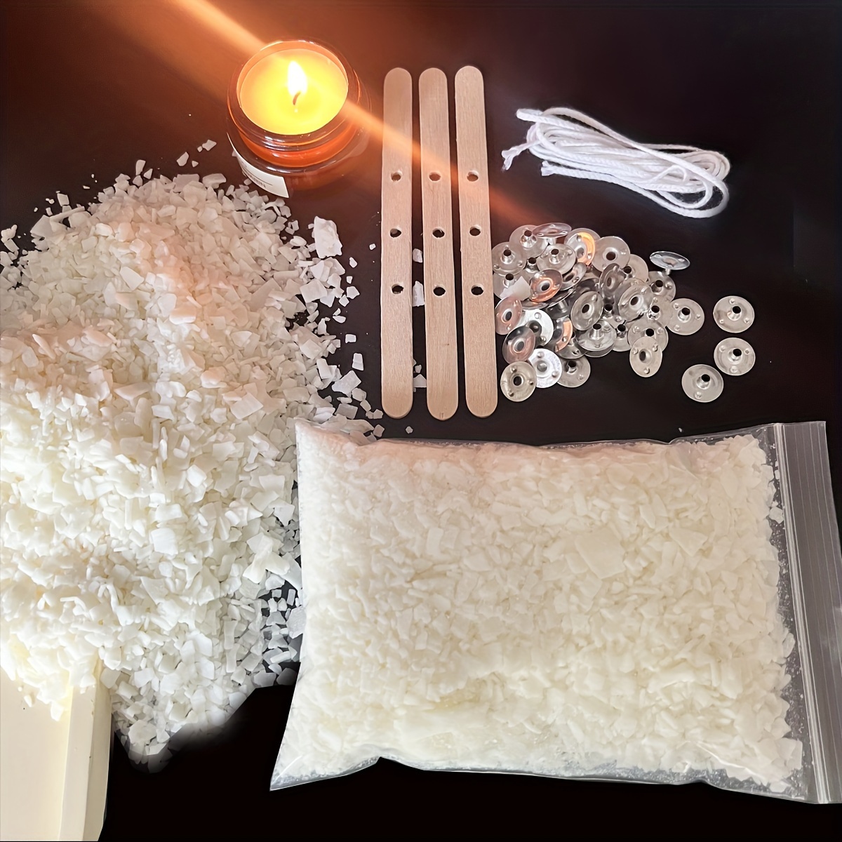 Kit per realizzare candele 100 - Soy Wax Pillar Blend recensione e prezzo