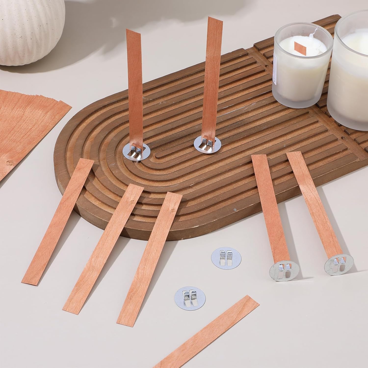 60 Stoppini in Legno per Cande - Soy Wax Pillar Blend recensione e prezzo
