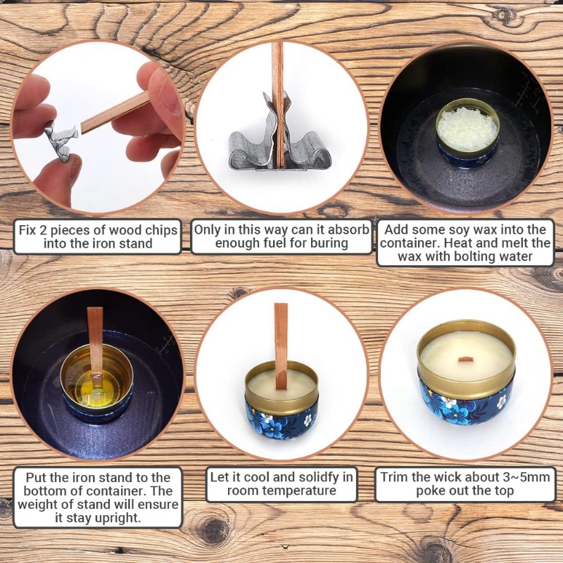 Stoppini per candele in legno  - Soy Wax Pillar Blend recensione e prezzo
