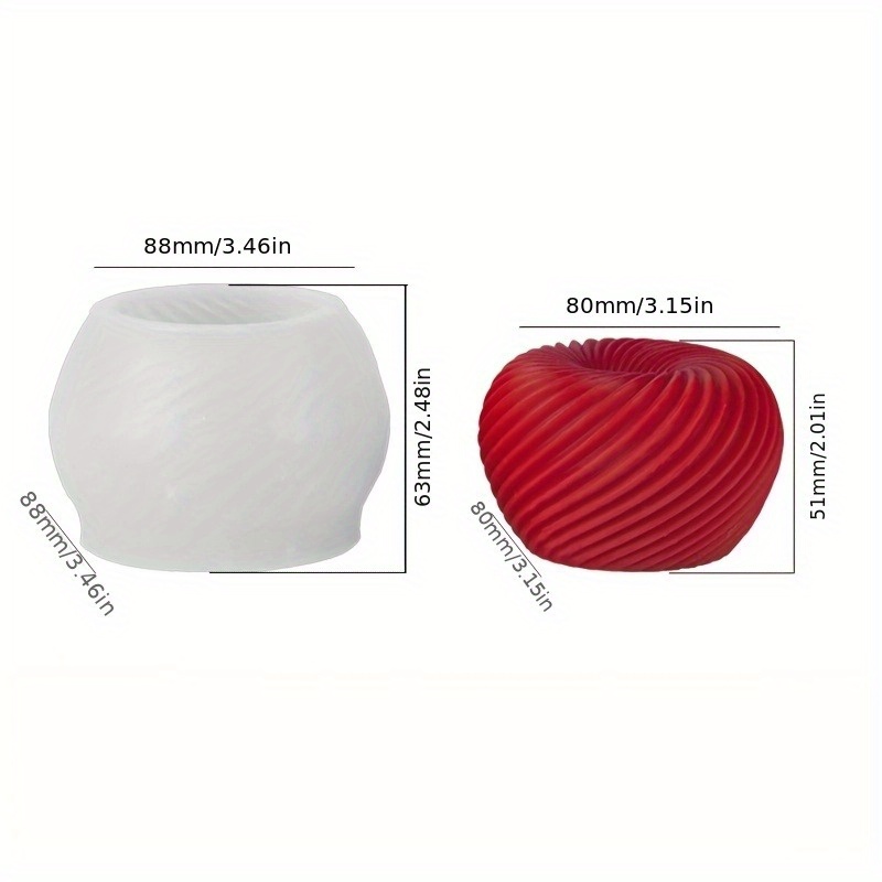 Un stampo in silicone a forma  - Candle Making Tools recensione e prezzo